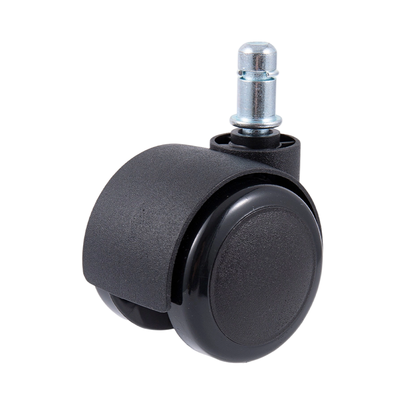 50/26 Black PU Wheel Universal Caster Acessórios para cadeiras de escritório