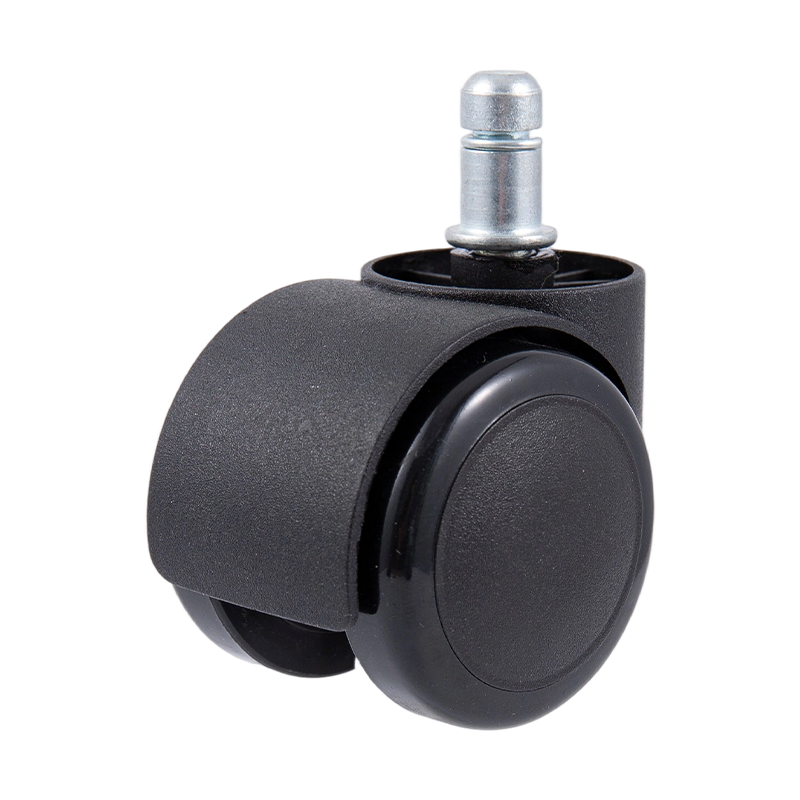 50/38 Black PU Wheel Universal Caster Acessórios para cadeiras de escritório